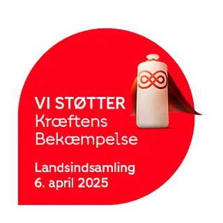Støtter Kræftens Bekæmpelse